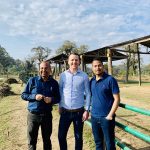 Marten from DFI visiting our Team in Nepal 2020